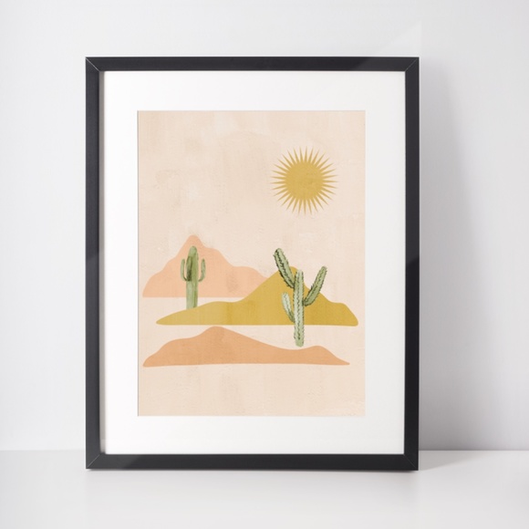 Wall Art Boho Nature Plants Print Illustration Unframed - Picture 7 of 15